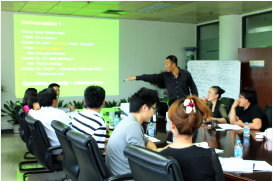 training project with international department of CNPC